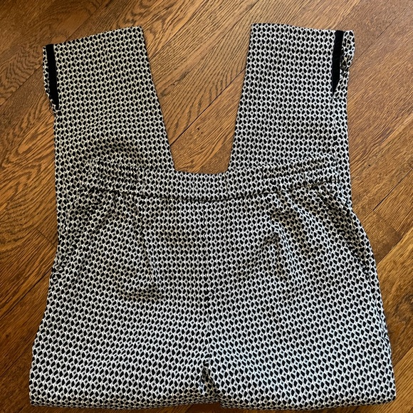 NWOT Anthropologie Larkin Jacquard Tapered Pant. Size Small. - Picture 4 of 5